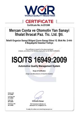 ISO/TS 16949:2009